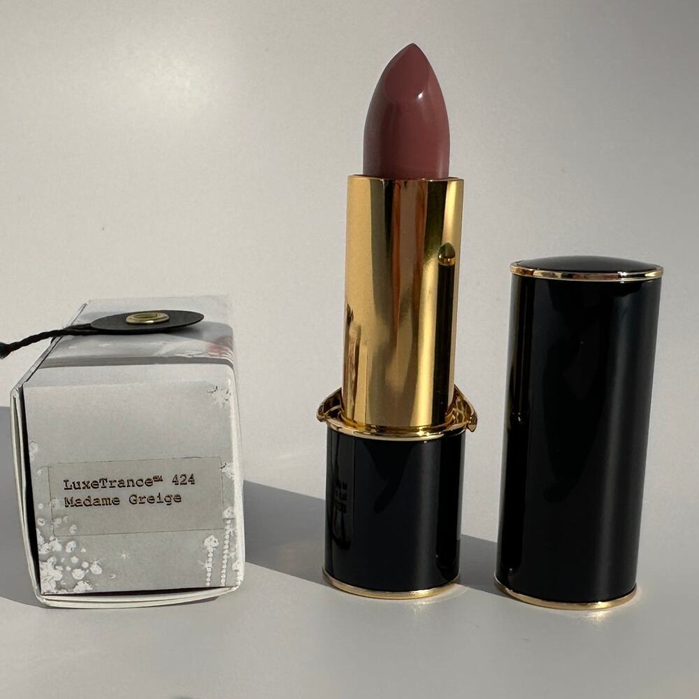 Pat McGrath Luxetrance Lipstick 424 Madame Greige BNIB 4g .14oz Light Mauve Rare